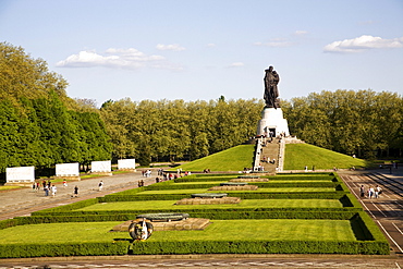 Soviet memorial in Treptow Park, Berlin, Germany, Europe