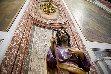 Jesus statue in the Basilica Santa Maria degli Angeli, Rome, Lazio, Italy, Europe