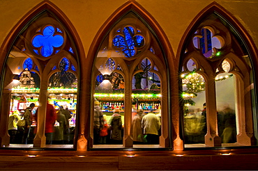 Christmas market, Freiburg, Baden-Wuerttemberg, Germany, Europe