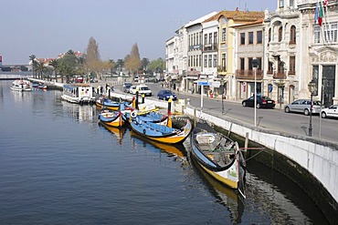 Boats, Aveiro, North Portugal, Europe