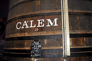 Calem, port winery, Vila Nova da Gaia, Porto, Northern Portugal, Europe