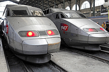 TGV, Gare du Nord, North station, Paris, France, Europe