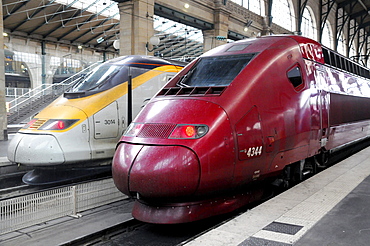 TGV, Gare du Nord, North station, Paris, France, Europe