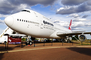 Boeing 747 at Qantas Founders Museum, Longreach, Queensland Outback, Australia