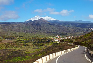 Road to Santiago del Teide, Tenerife, Spain