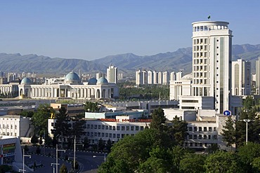 Administrative and residential buildings, Ashgabat, Turkmenistan