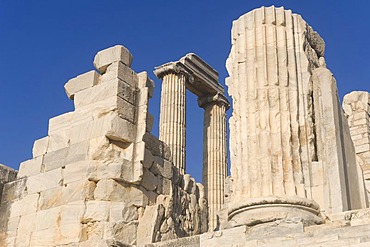 Apollo temple, Ionian columns, Didyma, Turkey