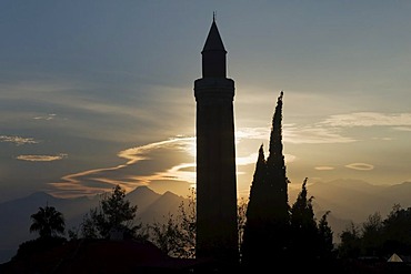 Yivli Minare Mosque, minaret, Antalya, Turkey