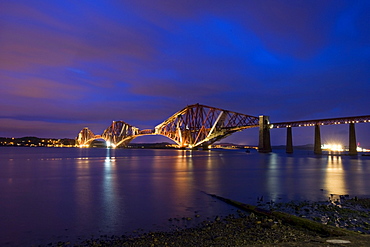 Forth Firth Bridge, Edinburgh, Scotland, United Kingdom, Europe