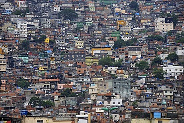 Favela in Rio de Janeiro, Brazil, South America