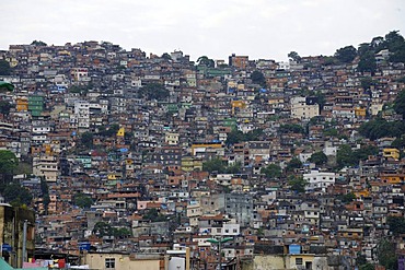 Favela in Rio de Janeiro, Brazil, South America