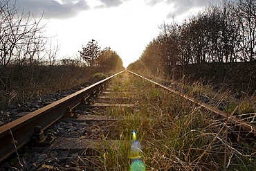 Disused railway track