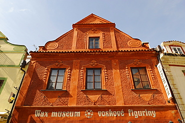 Waxworks Museum, historic old town, Cesky Krumlov, UNESCO World Heritage Site, Bohemia, Czech Republic, Europe