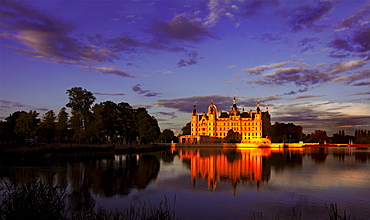 Schwerin Castle, National Garden Show, Schwerin, Mecklenburg-Western Pomerania, Germany, Europe