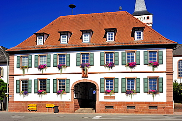 Town-house, Schaidt, Pfalz, Rhineland-Palatinate, Germany, Europe