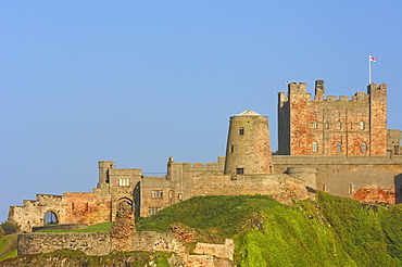 Bamburgh Castle, Northumberland, England, United Kingdom, Europe