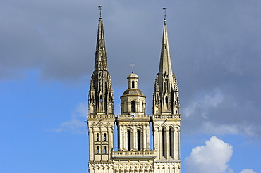 Angers Cathedral, Maine-et-Loire, France, Europe