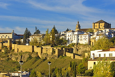 View of Ronda, Malaga province, Andalusia, Europe