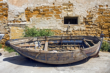 Fishing boat, Sciacca, Sicily, Italy, Europe