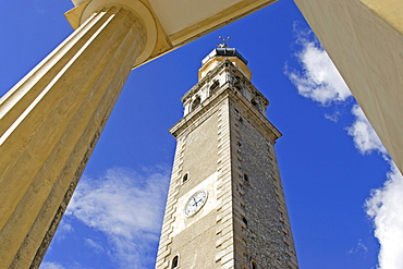 Belltower, Duomo di Santa Maria Assunta, Valdobbiadene, Veneto, Italy, Europe