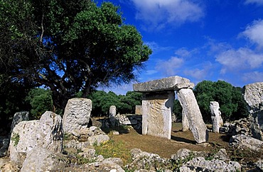 Dolmen, Talati de Dalt, Minorca, Balearic Islands, Spain