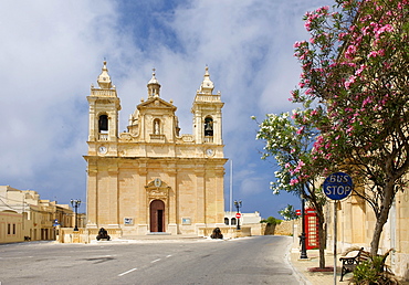 Cathedral in Zebbug, Malta, Europe