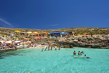 Blue Lagoon of Comino, Malta, Europe