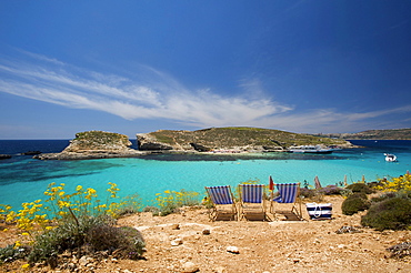 Blue Lagoon of Comino, Malta, Europe