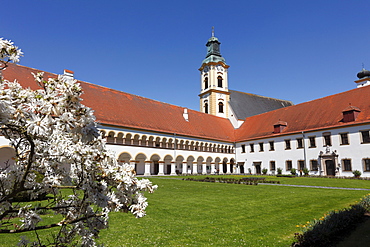 Augustinian chapter of canons monastery, Reichersberg, Innviertel, Upper Austria, Austria, Europe