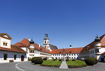 Augustinian chapter of canons monastery, Reichersberg, Innviertel, Upper Austria, Austria, Europe