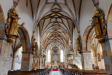 Stiftskirche Christus Salvator und Allerheiligen, Christ Salvator and All Saints collegiate church, Stift Millstatt convent, Carinthia, Austria, Europe