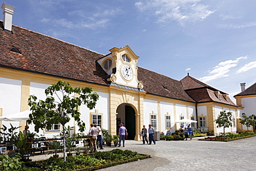 Meierhof, Schloss Hof castle in Schlosshof, Marchfeld, Lower Austria, Austria, Europe