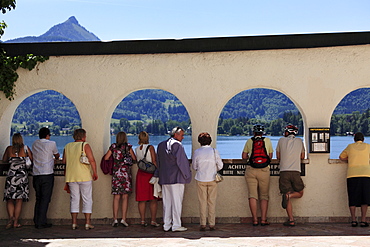 St. Wolfgang, Wolfgangsee lake, Salzkammergut region, Upper Austria, Austria, Europe