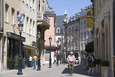 Rue du Marche aux Herbes, Luxembourg