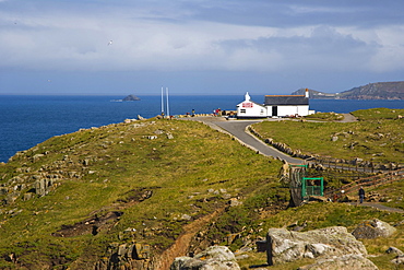 First and last refreshment house in England, Land's End, Penn an Wlas, Cornwall, United Kingdom, Europe