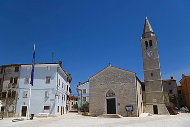 Church of ss. Cosmas and Damian, Crkva Sv Kuzme i Damjana, Fazana, Istria, Croatia, Europe