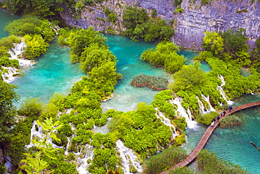 Plitvicka Jezera, Plitvice Lakes National Park, Lika-Senj, Croatia, Europe