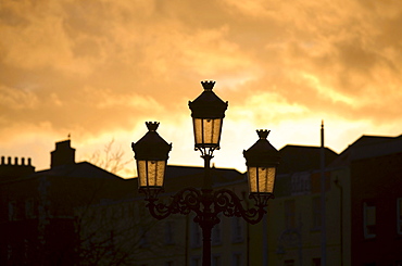 Evening mood, Dublin, Baile atha Cliath, County Dublin, Leinster, Ireland, Europe