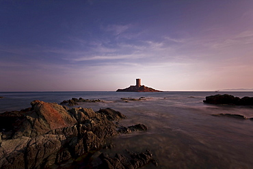 Evening mood at the Cap Du Dramont, Cote d'Azur, France, Europe