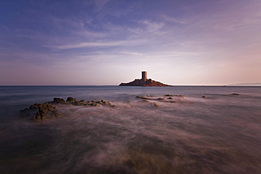 Evening mood at the Cap Du Dramont, Cote d'Azur, France, Europe