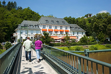 Hotel Quellenhof, Bad Kreuznach health resort, Rhineland-Palatinate, Germany, Europe