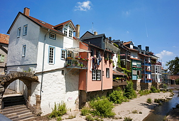 Gerberviertel, tanners quarter, or Little Paris, Bad Kreuznach, Rhineland-Palatinate, Germany, Europe