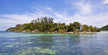 Beach of Anse L'Islette, Mahe Island, Seychelles, Indian Ocean, Africa