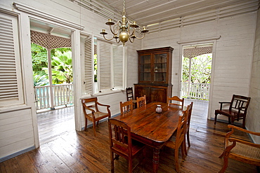 Old colonial house, Mahe Island, Seychelles, Indian Ocean, Africa