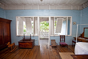 Old colonial house, Mahe Island, Seychelles, Indian Ocean, Africa