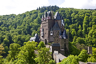 Burg Eltz Castle, Wierschern, Rhineland-Palatinate, Germany, Europe