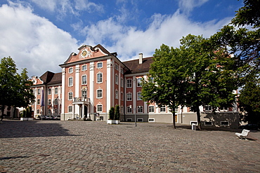 Neues Schloss new castle, Meersburg castle, Meersburg on Lake Constance, administrative district of Tuebingen, Bodenseekreis district, Baden-Wuerttemberg, Germany, Europe