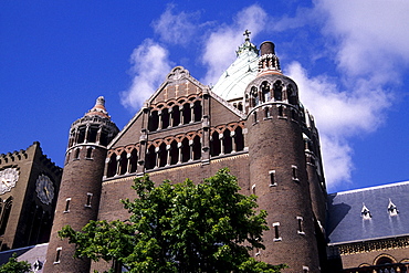 Sint-Bavo Cathedral, cathedral on the Leidesvaart, Haarlem, province of North Holland, Netherlands, Benelux, Europe