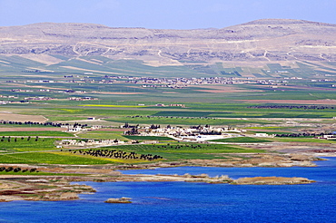 Asad reservoir of the Euphrates, Syria, Asia