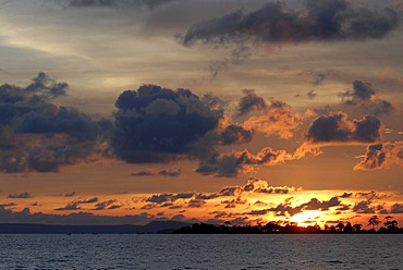 Sunset on Serendipity Beach, Sihanoukville, Cambodia